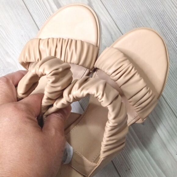 (57-3704) PIEPIEBUY Womens Open Toe Platform Wedge Sz 7 - Picture 4 of 10